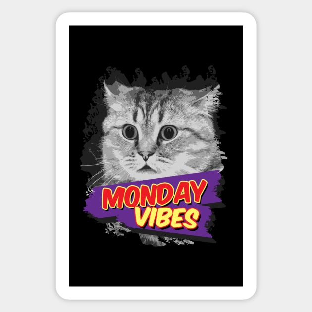 Monday vibes Sticker by DoubleZero_24